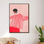 The Woman with the Red Stripes