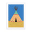 Tipi Wall Art - Drawdeck