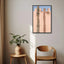 Wall and a palm tree in Marrakech Canvas - Drawdeck