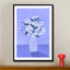 Flowers In Blue
