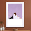 Girl and Cat