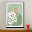 The Woman With Pink Vase