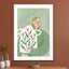 The Woman With Pink Vase