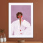 The Woman with the Pink Glove