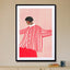 The Woman with the Red Stripes