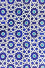 Blue tiles on the silk road