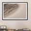 Abstract sand dune in the Sahara