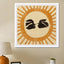 Birds under the soltice Sun