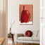Red terracotta vases Canvas - Drawdeck