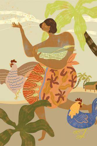 Morning Ritual Drawing Morning Ritual Wall Art – Drawdeck