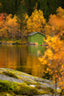 Norway green fishermans house Melissa Peltenburg