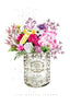 Pink Florals Vintage Can - Drawdeck