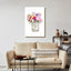 Pink Florals Vintage Can Canvas - Drawdeck