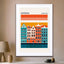 Amsterdam Travel Poster