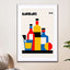 Bauhaus Wine Print