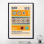 Sushi Japanese Food Print