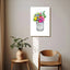 Summer Florals Vintage Can Canvas - Drawdeck