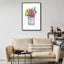 Summer Florals Vintage Can Canvas - Drawdeck