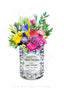 Summer Florals Vintage Can - Drawdeck