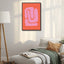 Two colors abstract 3 Canvas - Drawdeck
