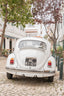 White Oldtimer In Cascais